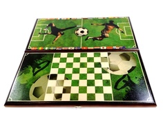 Игра Настольная Футбол нарды, шашки 50x25 см