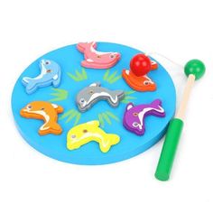 Игровой набор Наша Игрушка Рыбалка магнитная, в ассортименте