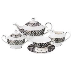 Чайный сервиз Lefard, 15 предметов, черный