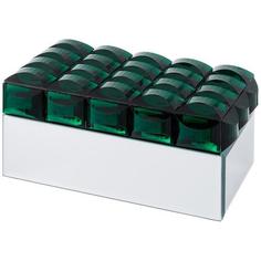 Шкатулка Lefard, 20х14х10 см, зеленый