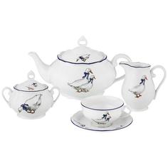 Чайный сервиз Lefard, Гуси, 15 предметов