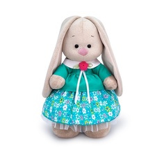 Мягкая игрушка BUDI BASA StM-366 Зайка Ми в бирюзовой курточке 32см