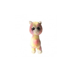Мягкая игрушка Fluffy Family Альпака Радуга, 25 см