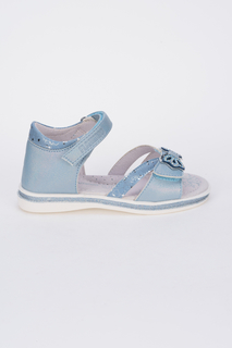 Сандалии для девочек Flamingo, цв. голубой р.27