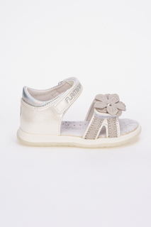Босоножки для девочек Flamingo, цв. серебряный р.24