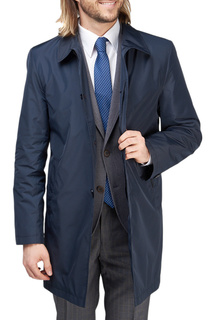 Плащ мужской BAZIONI 1021 M GRITS DK NAVY синий 64 RU