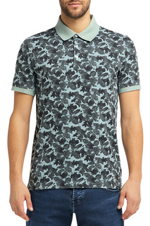 Поло мужское MUSTANG 1009050-11567 зеленое XL