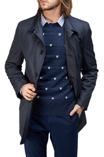 Плащ мужской BAZIONI 1018 M NIGHT NAVY синий 60 RU