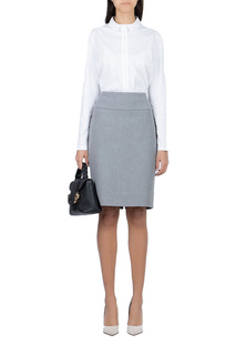 Юбка женская PESERICO 102727 серая 40 IT