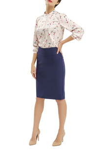 Юбка женская YARMINA 12-G00-0201-1260-U59 синяя 52 RU