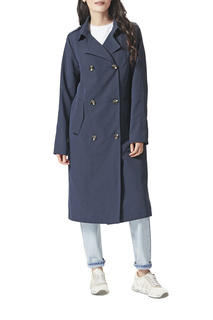 Плащ женский D`imma 2050 синий 58 RU