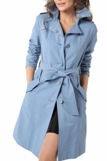 Плащ женский DizzyWay 20135 голубой 60 RU