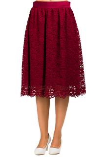 Юбка женская Blugirl 4580 BLUGIRL FW17/18 красная 42 IT