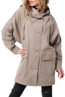 Плащ женский DizzyWay 20132 бежевый 54 RU