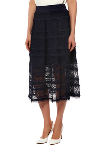 Юбка женская SEVENTY P18 GO0328 520135 синяя 42 IT