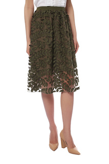 Юбка женская STEFFEN SCHRAUT 19014369/18 коричневая 40 DE