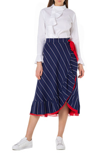 Юбка женская ADZHEDO 2723 синяя XL