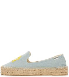 Эспадрильи женские Soludos 1000220 голубые 6 US