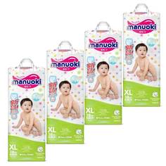 Подгузники-трусики MANUOKI XL 12кг + 38 x 4шт