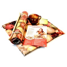 Сушилка для овощей и фруктов Электросушилка для овощей "Самобранка" 50*50 см ТеплоМакс