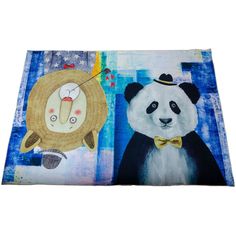 Детский ковер Лев и панда, 140х200 NO Name