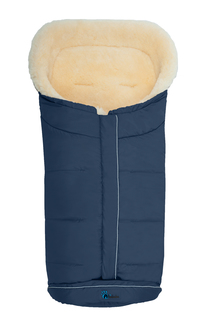 Конверт-мешок для детской коляски Altabebe Lambskin-Classic Footmuff Navy Blue