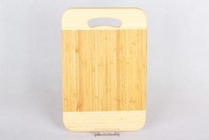 Доска разделочная бамбуковая 30х20.5х1.8см H-1033S ф.прямоугольная с ручкой Коралл