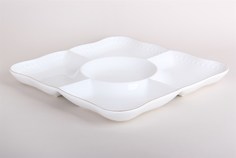 Менажница 28.6см Коралл