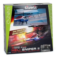 Радиоуправляемый вертолет Silverlit, Heli Sniper 2, 3-х канальный со стрелами