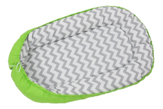 Бортик детский Гнездышко Polini Зигзаг, зеленый