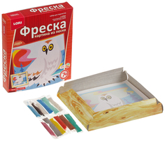 Фреска Lori картина из песка Белая сова