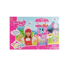 Игровой набор Shantou Кухня с аксессуарами со звук. и свет. эффектами