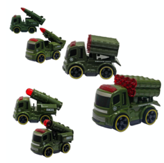 1 TOY Инерционная машинка Военная Т59591