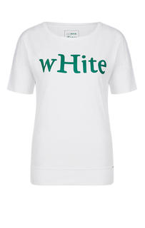 Футболка женская Gas 54 7044 18 4257 0001 белая/зеленая M