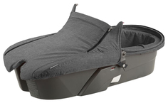 Люлька Stokke (Стокке) Scoot Babyschale Black Melange черный джинс 471001