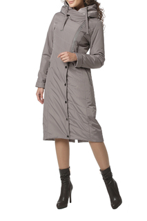 Пуховик-пальто женский DizzyWay 20104 серый 42 RU