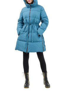 Пуховик женский Doctor E VKL-37 зеленый 40 RU