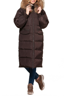 Пуховик-пальто женский Conso WDLF 190532 - CHOCOLATE коричневый 44 RU