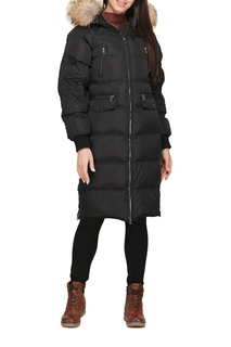Пуховик-пальто женский Conso WDLF 190532 - NERO черный 40 RU