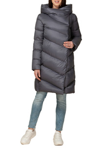 Пуховик-пальто женский Conso WDL 190513 - BLUE STEEL серый 48 RU