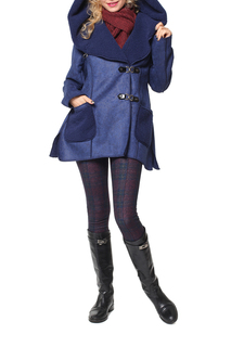 Дубленка женская KATA BINSKA PIXEL 181095 синяя 50-52 EU