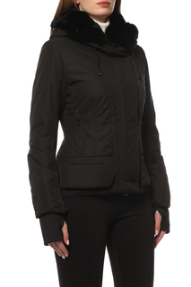 Куртка женская Diego M 301TM черная 42 IT