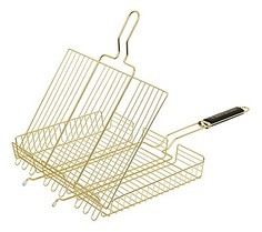 Решётка-гриль Boyscout "GOLD", универсальная, большая, 65(+5)x42x32x5,5 cм