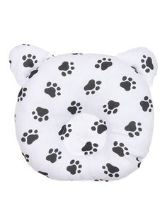 Подушка анатомическая Amarobaby First Pillow Лапки черные