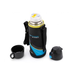 Термос ASG-W100ABK в чехле 2 крышки Peacock