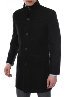 Пальто мужское ABSOLUTEX 5053 S MELTON BLACHO черное 52 RU