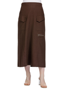 Юбка женская HELMIDGE 8517 коричневая 26 UK