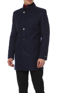 Пальто мужское CARAVAN WOOL ИРБИС синий 48 RU