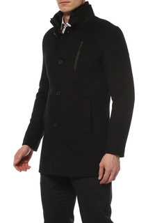 Пальто мужское CARAVAN WOOL БУРСА черное 48 RU