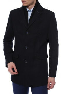 Пальто мужское ABSOLUTEX 5028-2 S MELTON DK NAVY синий 58 RU
